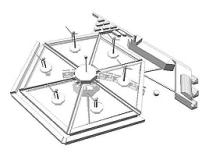 Isla artificial electricidad